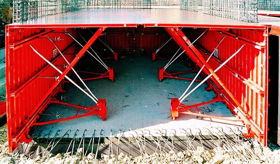 couffrage tunnel