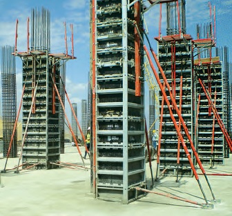 adjustable column formwork
